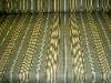 Patio and Boat Upholstering with Big Kahuna Indoor Outdoor Spun Polyester Canvas Graylock Stripe Stone Bark Fabric