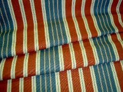 Braemore Fabrics Pattern Harbour Stripe Color Russet