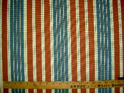 Sample Stripe Upholstery Drapery Multiuse Fabric