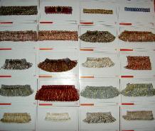 Brush Fringe and Gimp Fabric Trim Selections - click on for thumbs