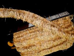 Brush Fringe in colors Ochre and Tan from our Discount Buyout Fabric Trims Section