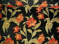 home decorating fabric Swavelle Mill Creek Chenille Illiana Onyx Upholstery Fabric