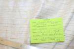 Schindlers Fabrics and Upholstery Shop Tag for this discount designer closeout drapery and window treatment fabric 