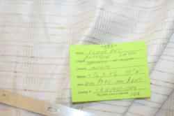 Schindlers Fabrics and Upholstery Shop Tag for this discount designer closeout drapery and window treatment fabric 