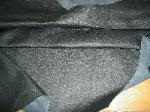 Brahma Bull Leather Hide Color Black for Upholstery