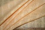 Get a Sample of this Closeout Designer Drapery Window Treatment Semi-Sheer Fabric Color Kumquat on Sale