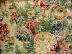 Get a Swatch of this Design on the Cheap Closeout Linen Fabric Floral Design for Window Treatment and Upholstery Remnant at Schindlers Fabric