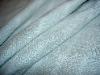 Light Blue Seesucker Semi-Sheer Closeout Drapery Fabric 