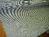 Closeout Multipurpose Fabric Pattern Small Check Black and White Home Dec Fabric