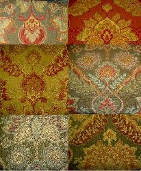 Colorways Devianna Damask Beautiful Durable Plush Finish Furniture Upholstery Fabric - click for page