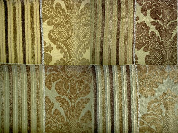 Designer Coordinates Swavelle Mill Creek Sulmona and Amandora Colorways Chenille Upholstery Fabrics - click for in stock colors