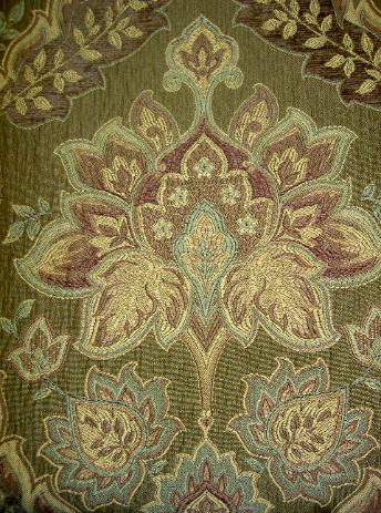 Devianna Damask Color Fig Beautiful Durable Plush Finish Furniture Upholstery Fabric - In stock by the yard, click for page