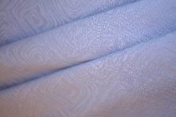 Discontinued Closeout Covington Fabrics Mercer Blue Folded Fabric View of this all purpose decorator's fabric at Schindler's Fabric