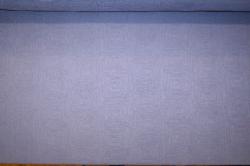 Discontinued Closeout Covington Fabrics Mercer Blue Straight Down View of this Home Decor fabric at Schindler's Upholstery Shop