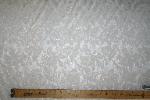 Get a sample of this Discontinued Discounted Leaf Design Silver Highlights Drapery Fabric on Sale