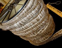 Double_Brush_Fringe_color_Goldenrod_and_Ivory