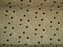 Straight down picture of Duralee Pattern Unravelled 71008 Color 106 Carmel By the Yard Home Decor Fabric