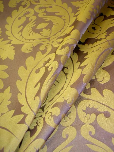 Draped image of Fabric Store Damask Design Pattern Lorella Color Concord Discount Special by the yard