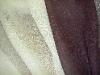 Fabricut Sheer Designer Drapery Fabric Abbott Color Ivory or Plum