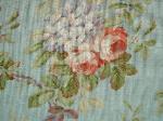 sample Floral Interior Design Fabric on Sale P Kaufmann Chelsea Color Sky by the yard