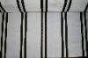 Design cheap with Folia Ralph Lauren Design Closeout Pebble Beach Stripe Color Jet Fabric - click for more pictures