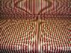 Folia Ralph Lauren Russell Stripe Color Red Closeout Designer Home Decor Fabric