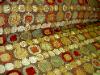 Chenille Upholstery Fabric by Marcovaldo Fabrics Pattern Tripoli Color Godiva - click for more images