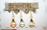 Marcovaldo Fabrics Venice Color 8010 Crystal Tassel Fabric Trim from our trim tassel fringe cording gimp collection