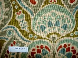 Interior Decorating Linen Fabric Pattern Nova