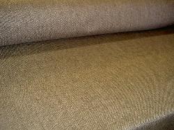 Angle view of Our Fabric Warehouse Clearance Sale P Kaufmann Pattern Bambu Solid Tweed Color Rum