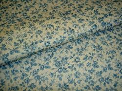 Folded closeup view of Our Fabric Warehouse Outlet Clearance Sale P Kaufmann Sweetie Home Decor by yard Color Chambray Blue