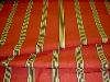 P Kaufmann Fabrics Pattern Hazel Scarlet Home Decor Drapery Upholstery Fabric