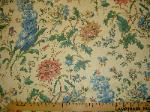 Sample of Pattern Wildflower Color Seabrook Cotton Print Closeout Fabric