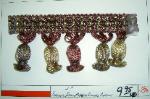 Plum Camel Purple Decorator's Tassel Trim from Erie Islands Fabrics Collection
