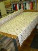 Premier Pattern Indian Blanket Suede Color Buff Upholstery Fabric