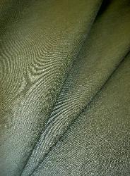 Premium Upscale Green Silk Upholstery Weight Workroom Fabric Remnant by the yard draped