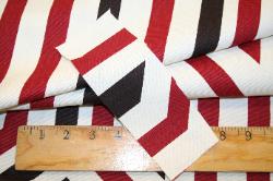 Swatch image of Prestigious Textiles Pattern Delta Color Ruby Interior Decorating Fabric