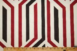Sample of Prestigious Textiles Pattern Delta Color Ruby Interior Decorating Fabric