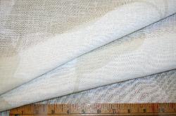 Prestigious Textiles Pattern Fall Color Linen Sheer Drapery Home Decor Fabric, Closeup Pattern and Texture