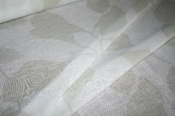 Prestigious Textiles Pattern Fall Color Linen Sheer Drapery Home Decor Fabric, Folded Fabric View of this decorator's fabric at Schindler's Fabric