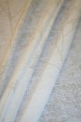 Left Drape Image Prestigious Textiles Pattern Sophie Color Linen Sheer Drapery Home Decor Fabric