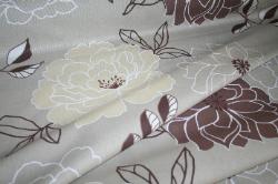 Prestigious Textiles Pattern Summer Garden Color Natural Interior Decorating Fabric Floral, Folded Fabric View of this all purpose decorator's fabric at Schindler's Fabric