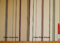 Ralph Lauren Bennington Stripe in color University or Prep School Fabric Sample
