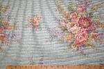 Get a sample of this Ralph Lauren Design Closeout Cheval Floral Rustique Color Teal Home Decor Fabric
