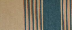 Swatch of RL-LCF65532F Silver Lake Stripe color Vintage Blue from Ralph Lauren