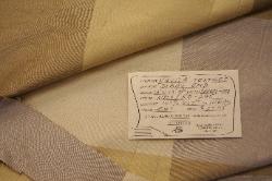 Schindlers Fabrics and Upholstery Shop Tag for this discount designer silk fabric