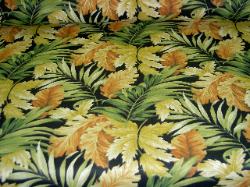 Swavelle Mill Creek Fabrics Indoor/Outdoor Lalita Ebony Spun Polyester Upholstery Fabric