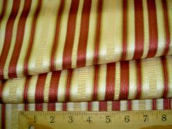 SMC Hamlet Maraschino Closeup of pattern and texture upholstery fabrics at Schindlers