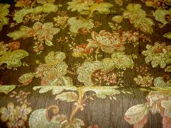 TFA SMC Upholstery Fabric Pattern All Dolled Up Color Rust