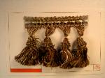 Tassel Trim Pattern Malibu Color Eggplant - click to enlarge